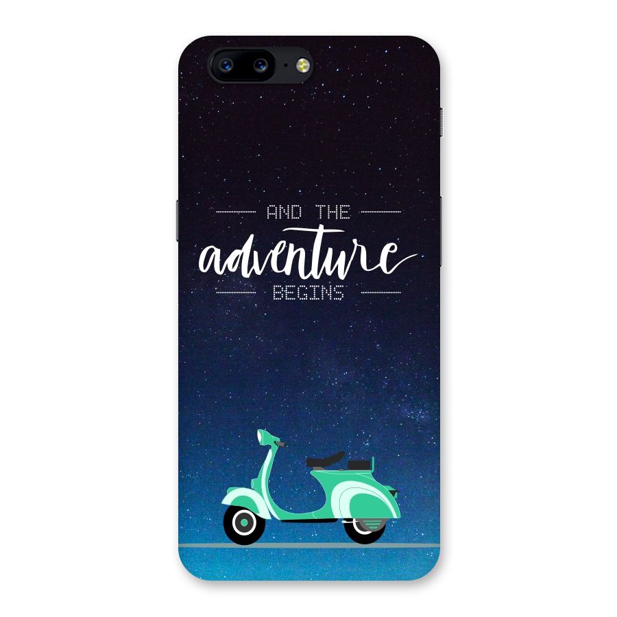 Adventure Scooter Back Case for OnePlus 5