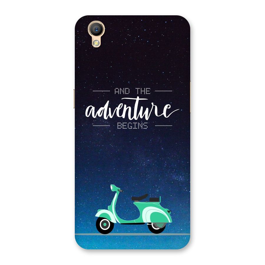Adventure Scooter Back Case for Oppo A37