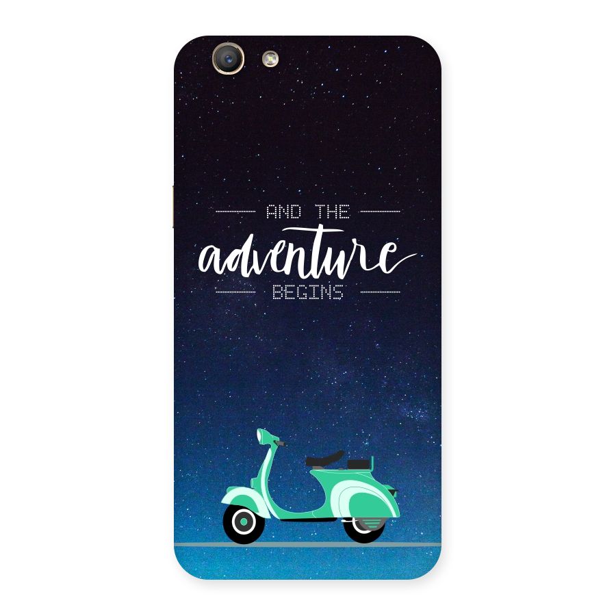 Adventure Scooter Back Case for Oppo F1s