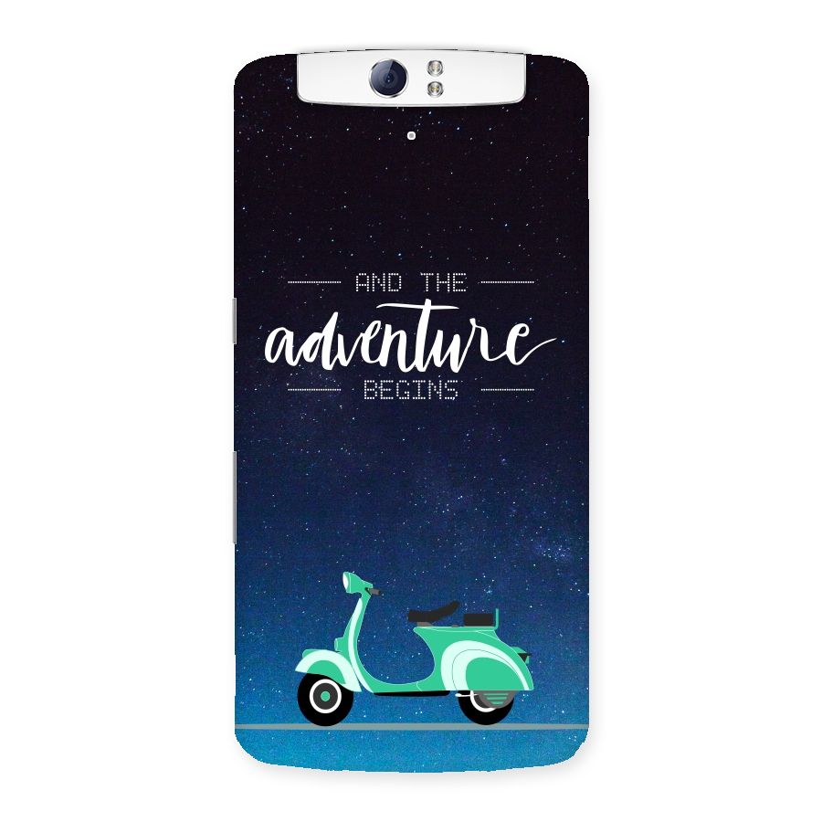 Adventure Scooter Back Case for Oppo N1