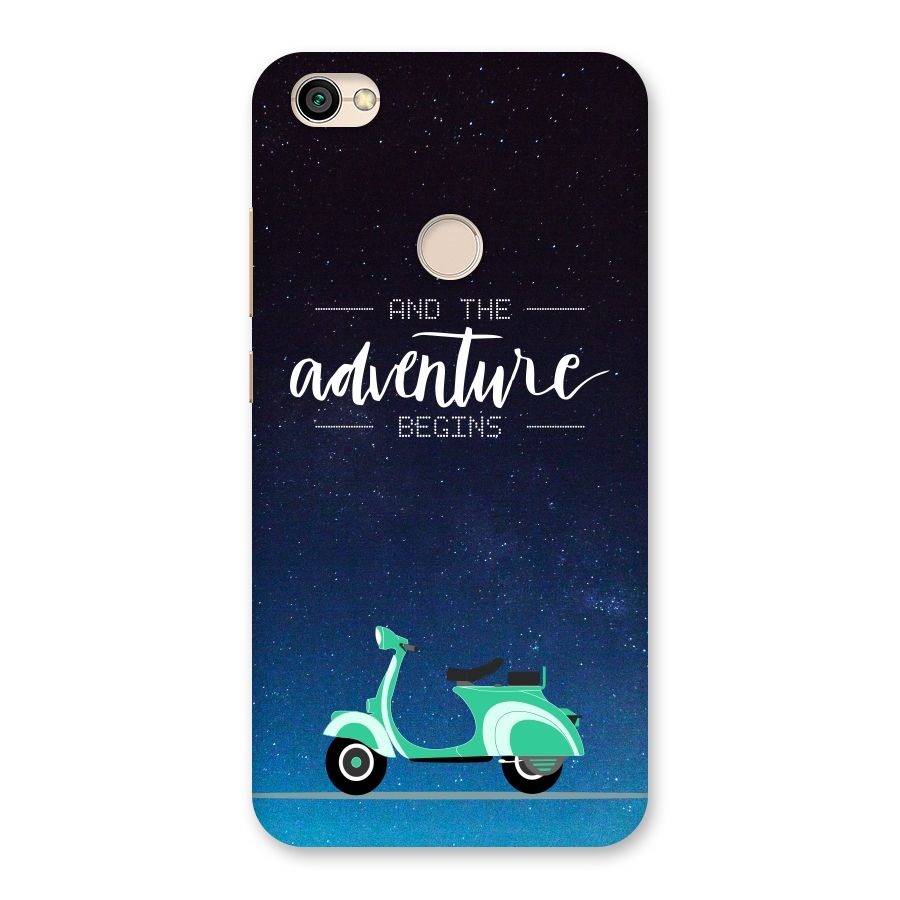 Adventure Scooter Back Case for Redmi Y1 2017