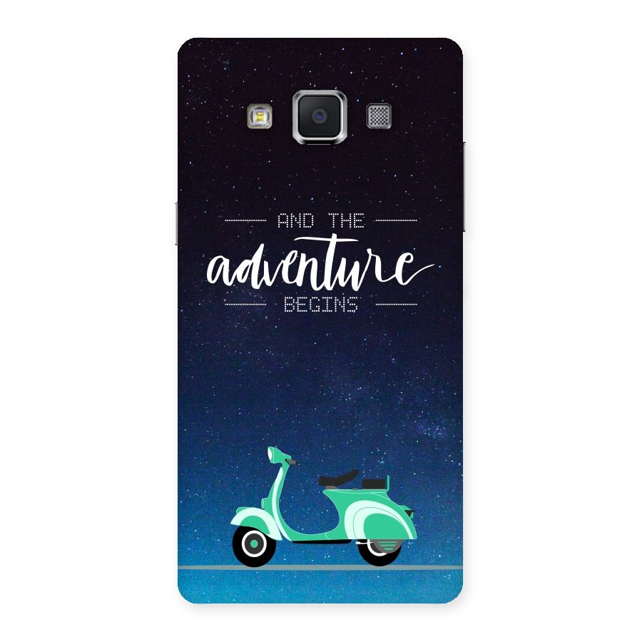 Adventure Scooter Back Case for Samsung Galaxy A5