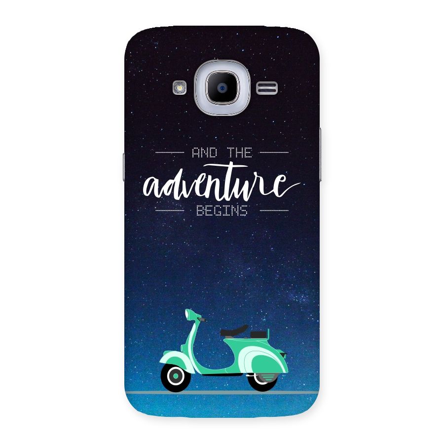 Adventure Scooter Back Case for Samsung Galaxy J2 Pro