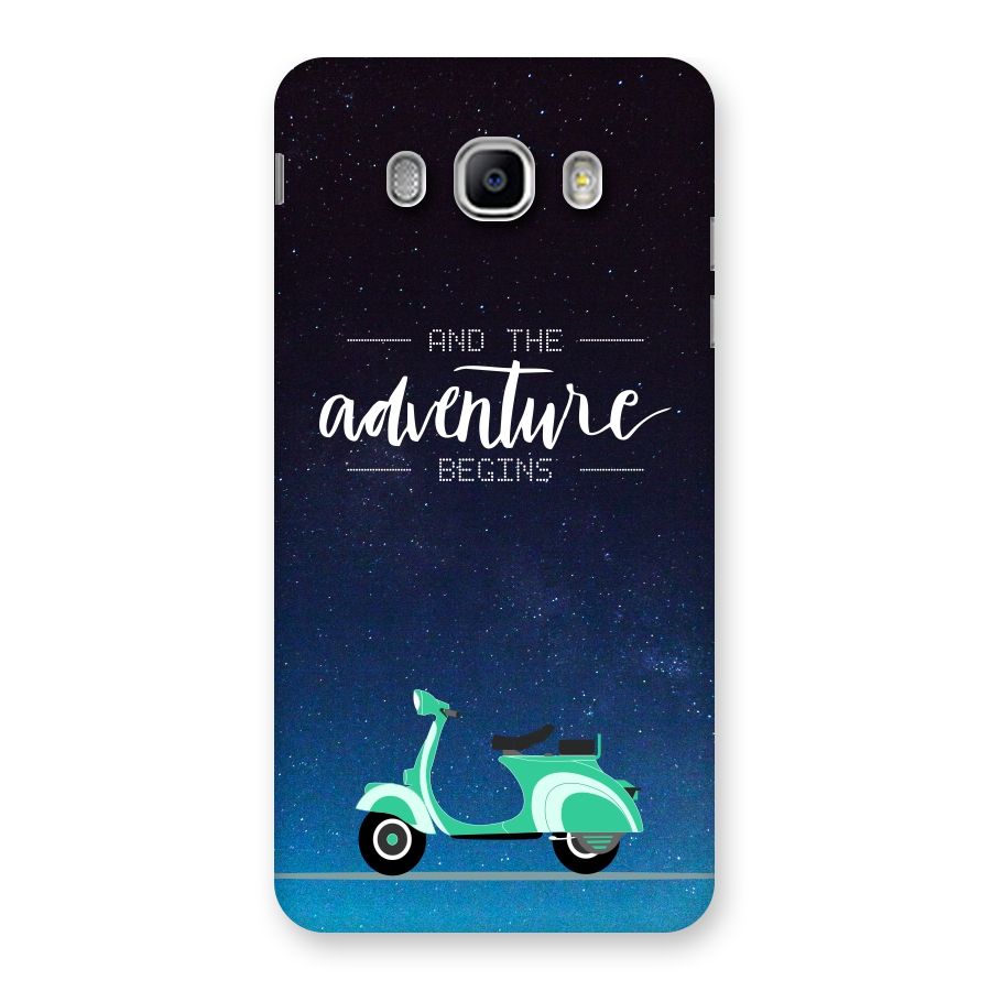 Adventure Scooter Back Case for Samsung Galaxy J5 2016