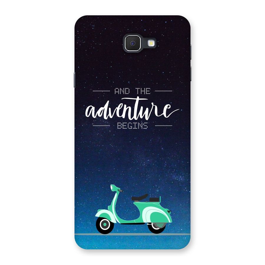 Adventure Scooter Back Case for Samsung Galaxy J7 Prime