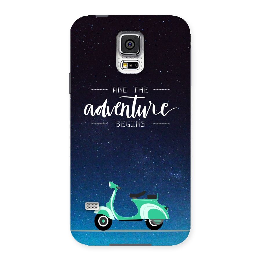 Adventure Scooter Back Case for Samsung Galaxy S5