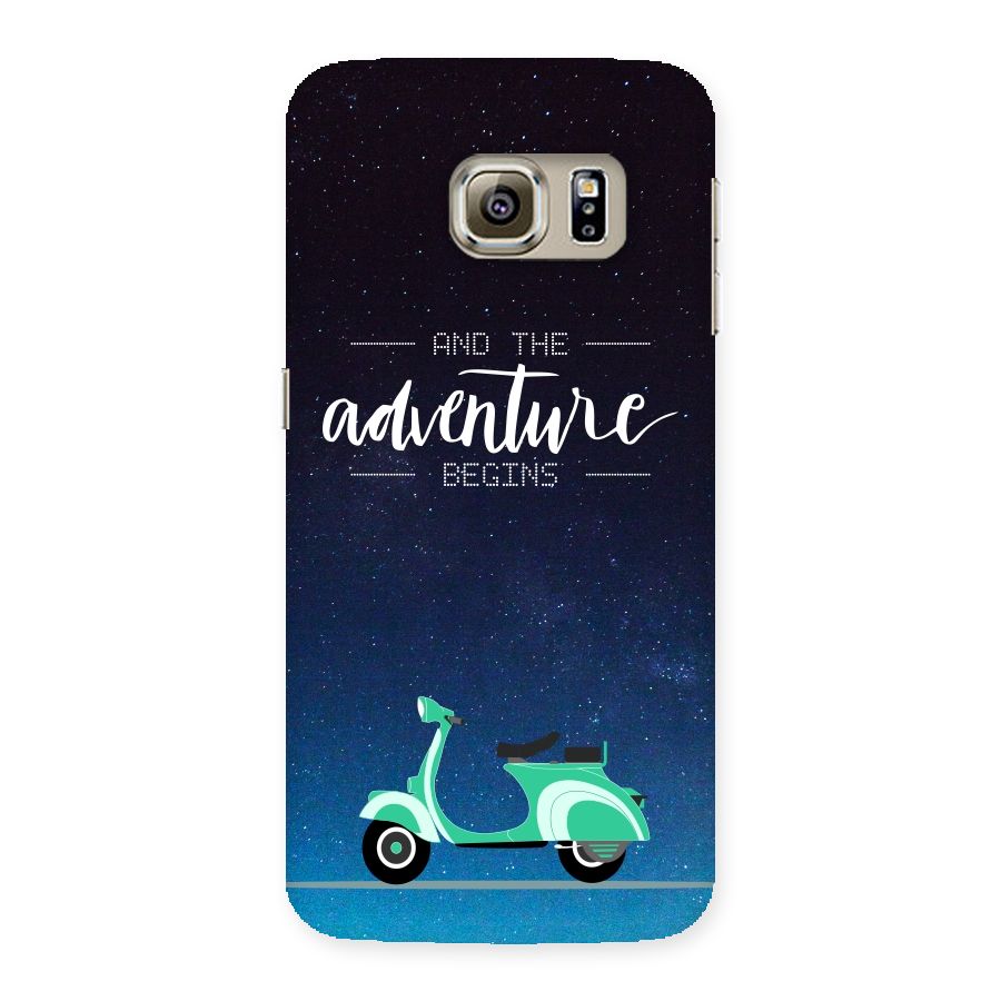 Adventure Scooter Back Case for Samsung Galaxy S6 Edge