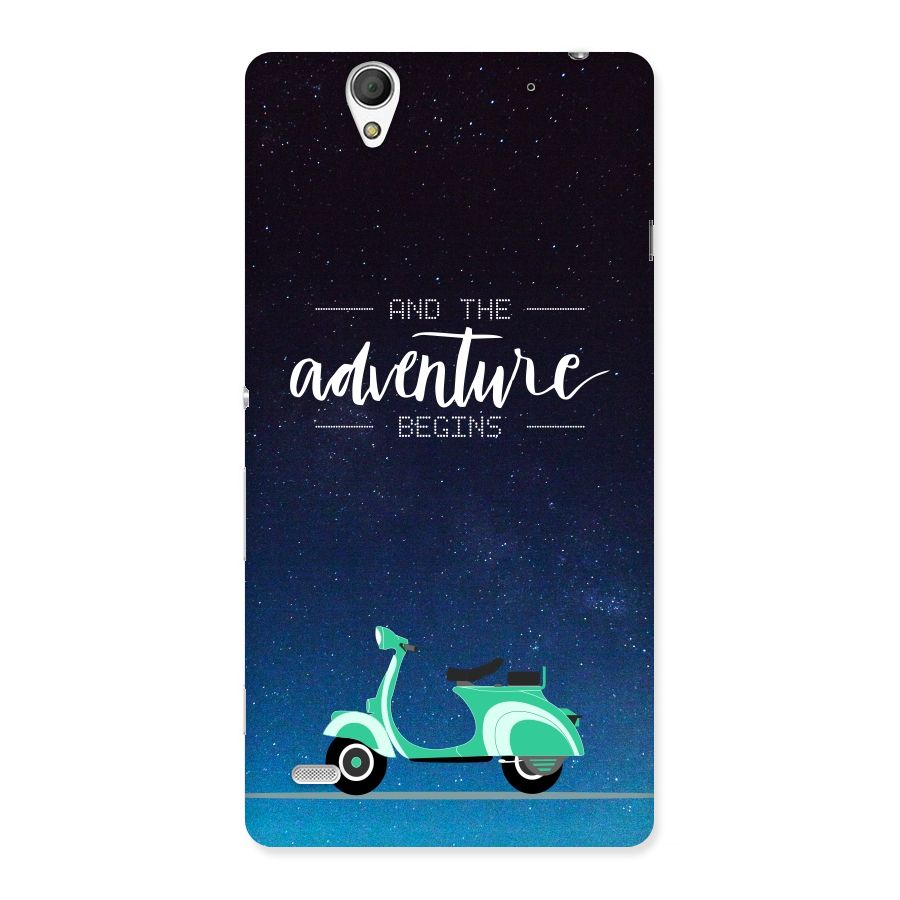 Adventure Scooter Back Case for Sony Xperia C4