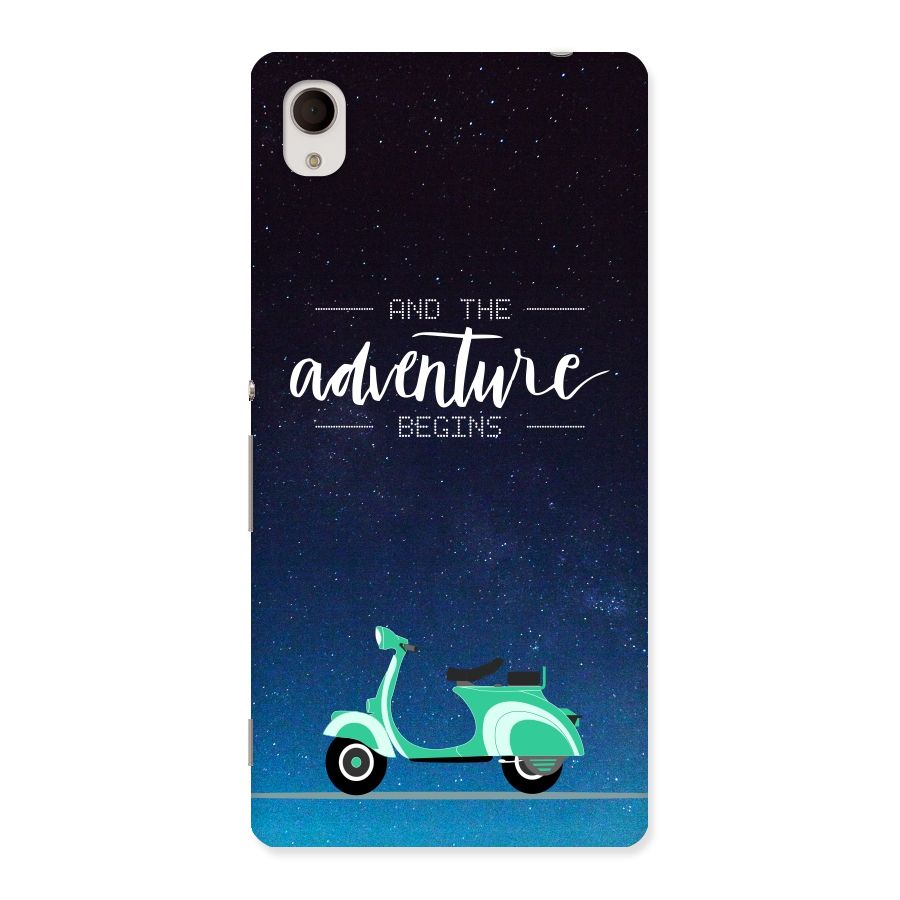 Adventure Scooter Back Case for Sony Xperia M4