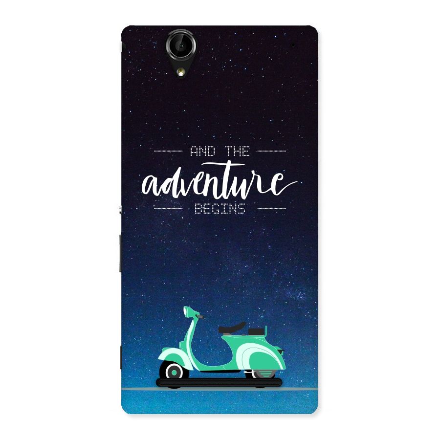 Adventure Scooter Back Case for Sony Xperia T2