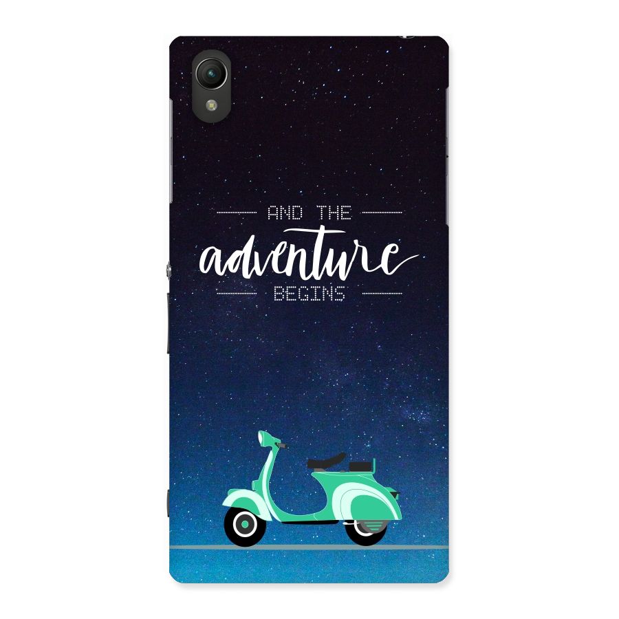 Adventure Scooter Back Case for Sony Xperia Z1