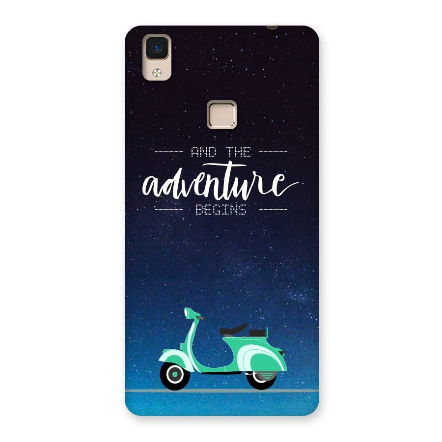 Adventure Scooter Back Case for V3 Max