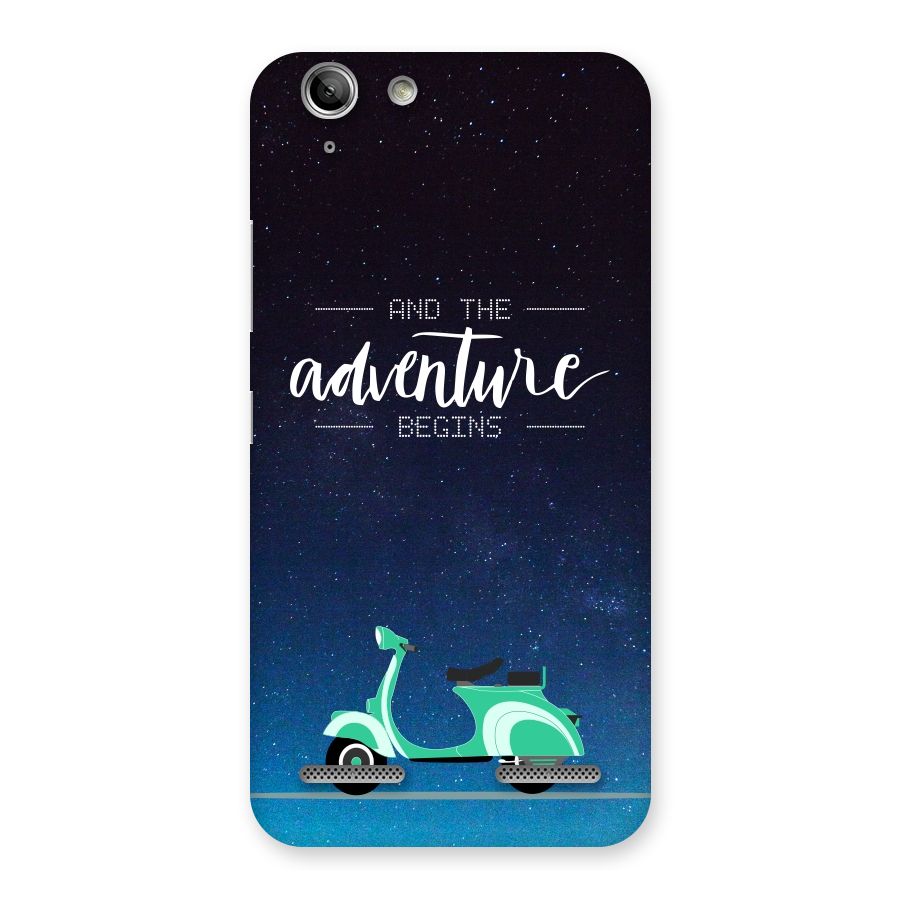 Adventure Scooter Back Case for Vibe K5