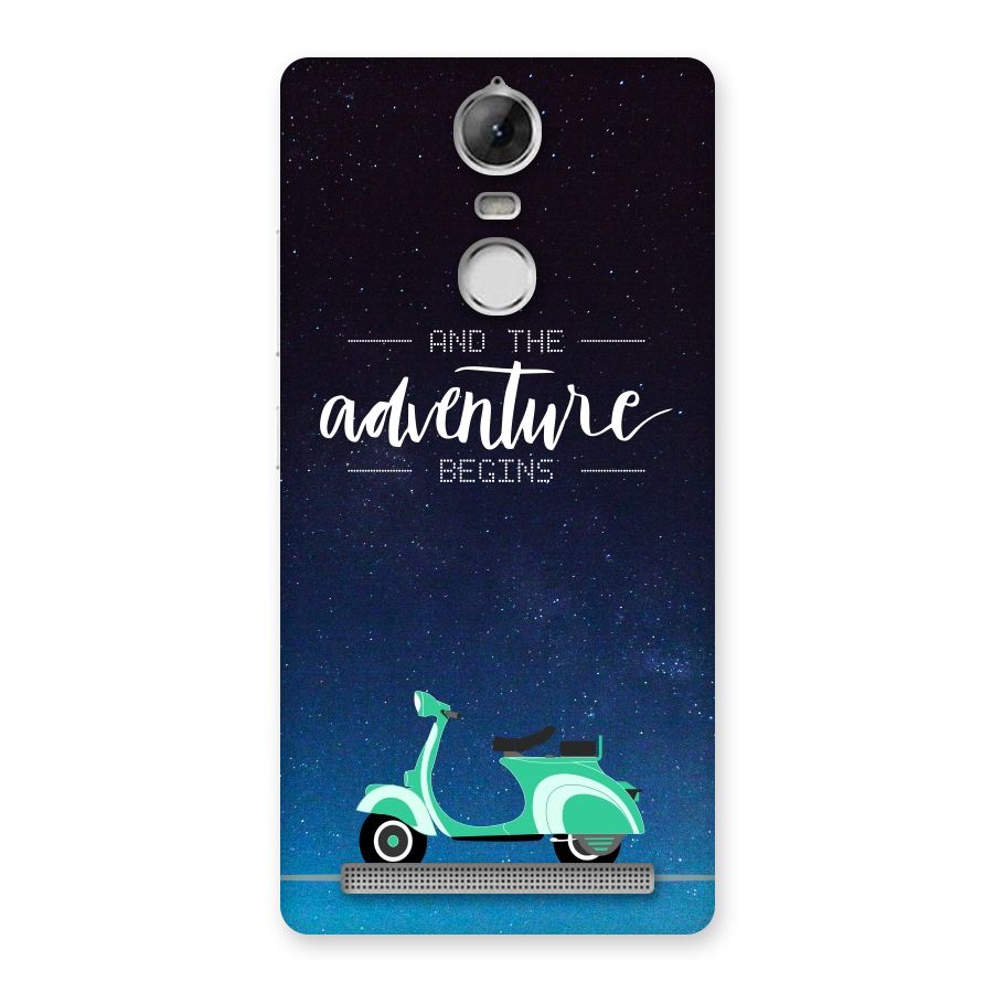 Adventure Scooter Back Case for Vibe K5 Note