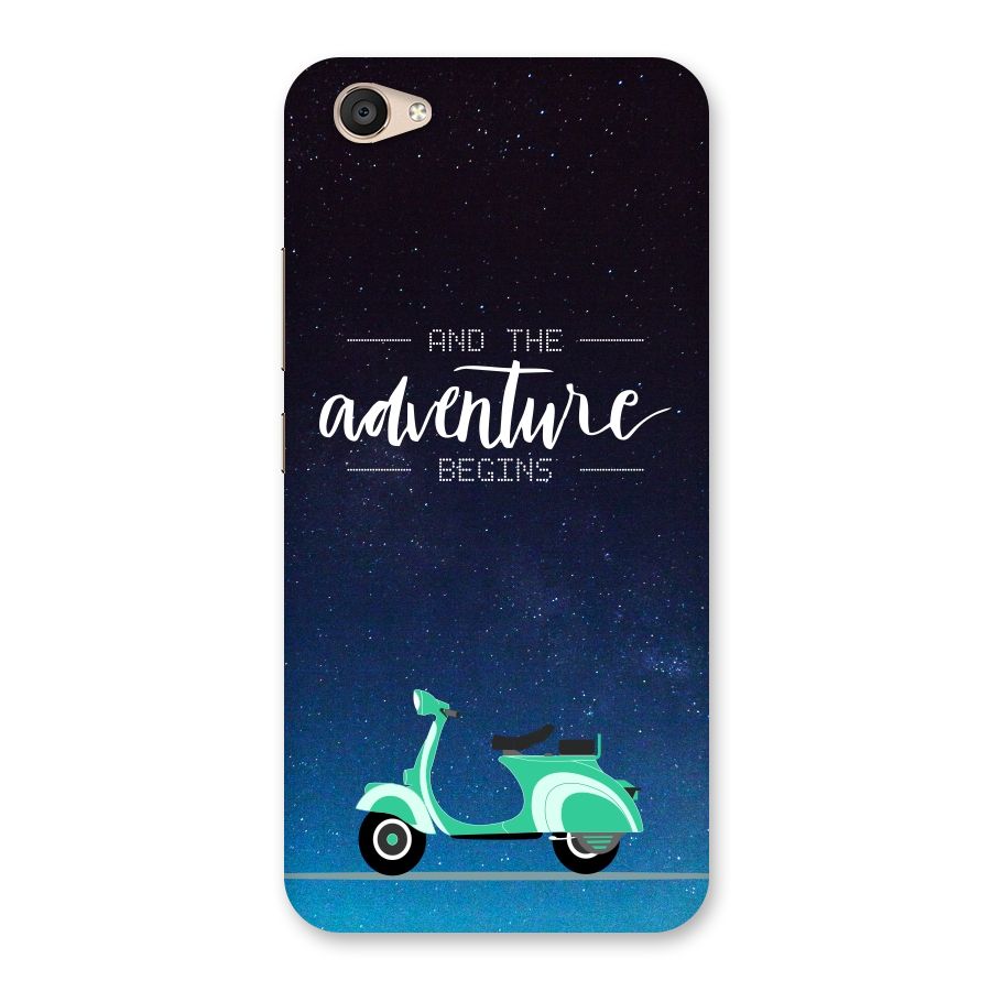 Adventure Scooter Back Case for Vivo V5 Plus