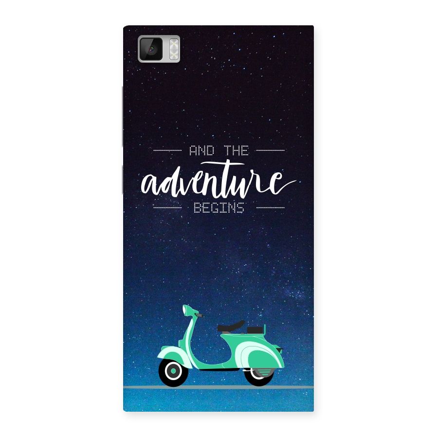 Adventure Scooter Back Case for Xiaomi Mi3