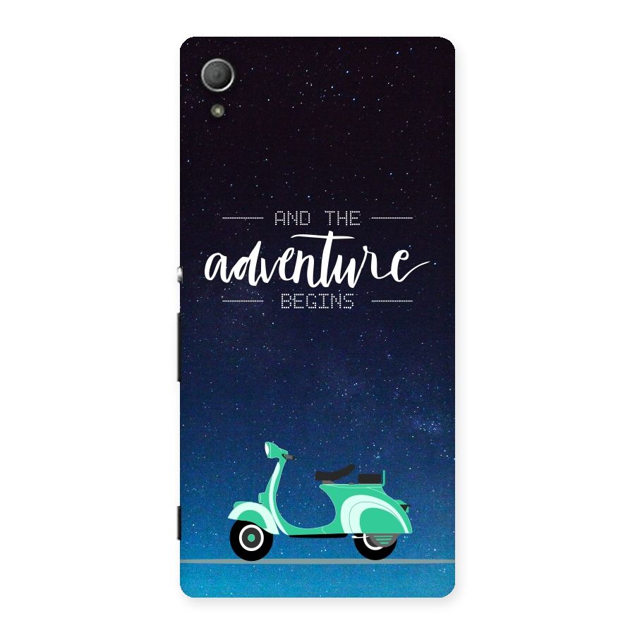Adventure Scooter Back Case for Xperia Z3 Plus