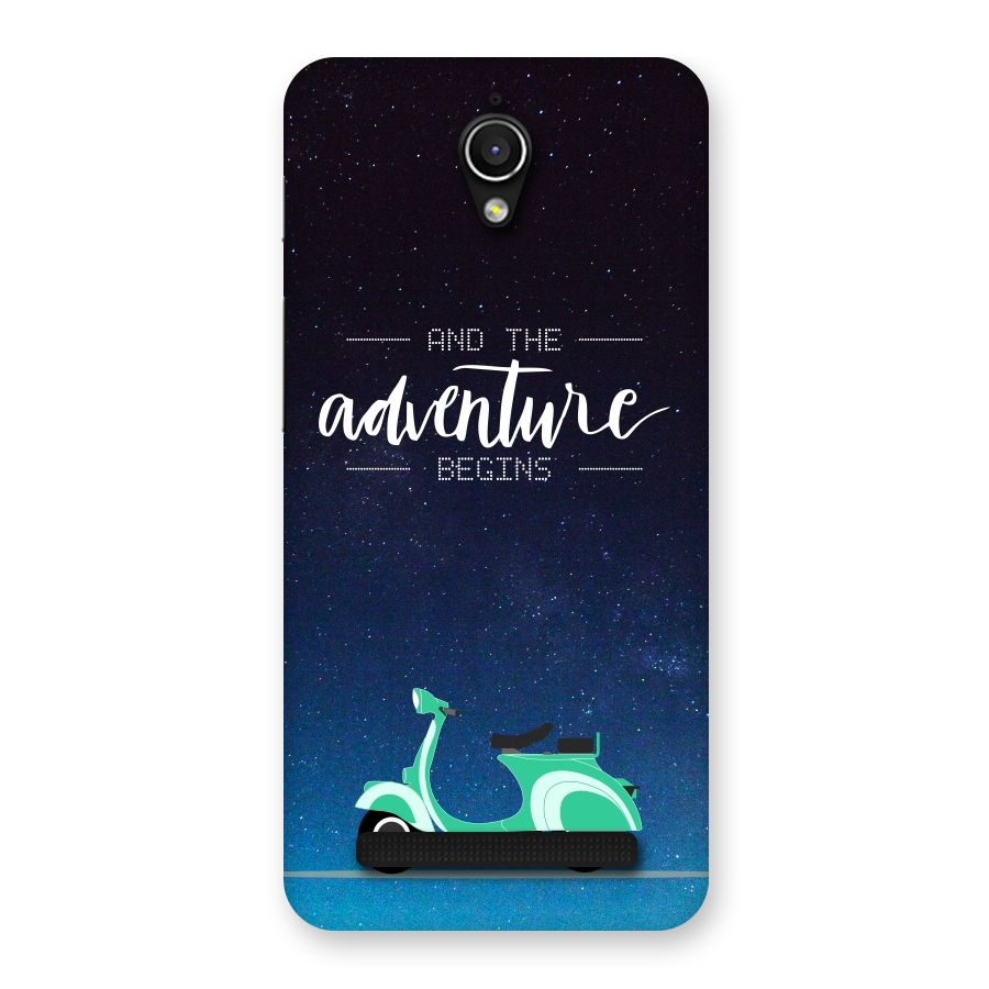 Adventure Scooter Back Case for Zenfone Go