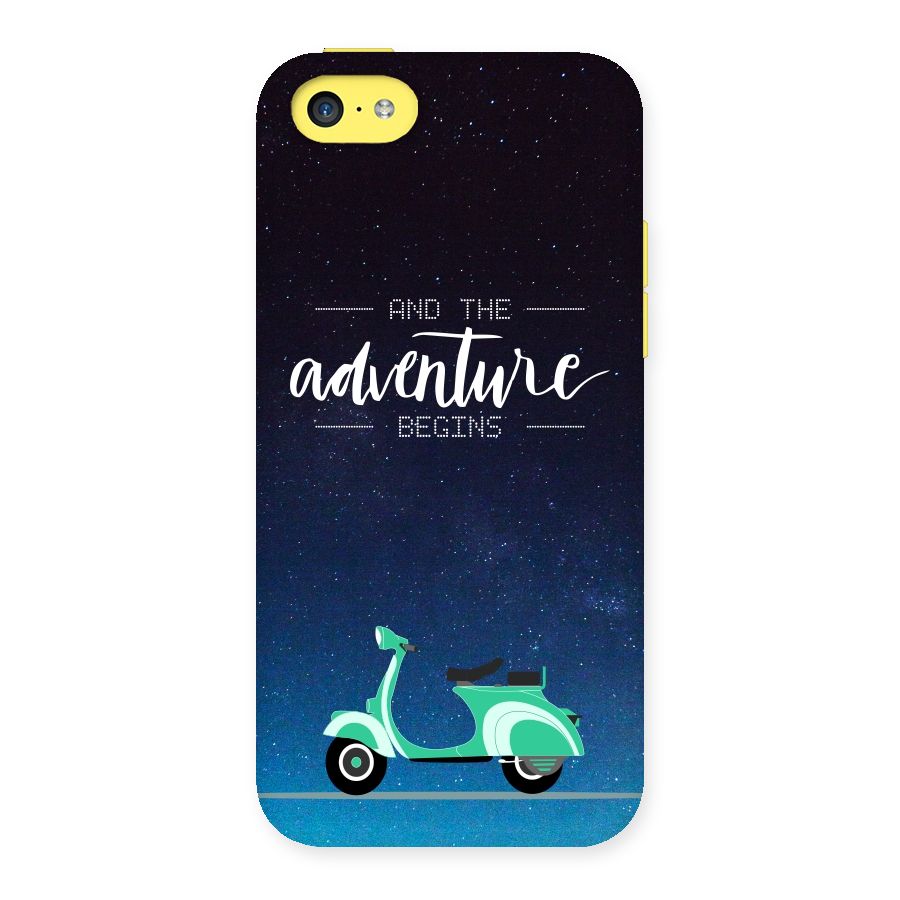 Adventure Scooter Back Case for iPhone 5C