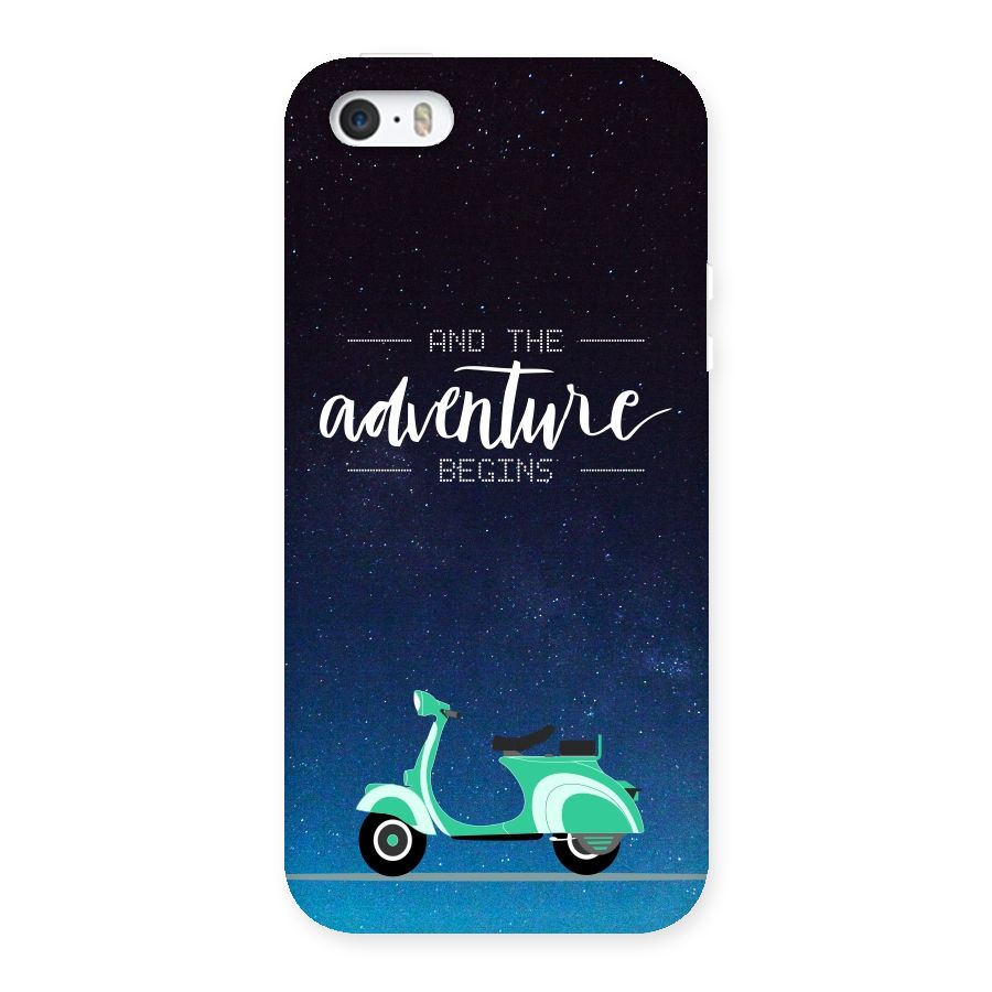 Adventure Scooter Back Case for iPhone 5 5S