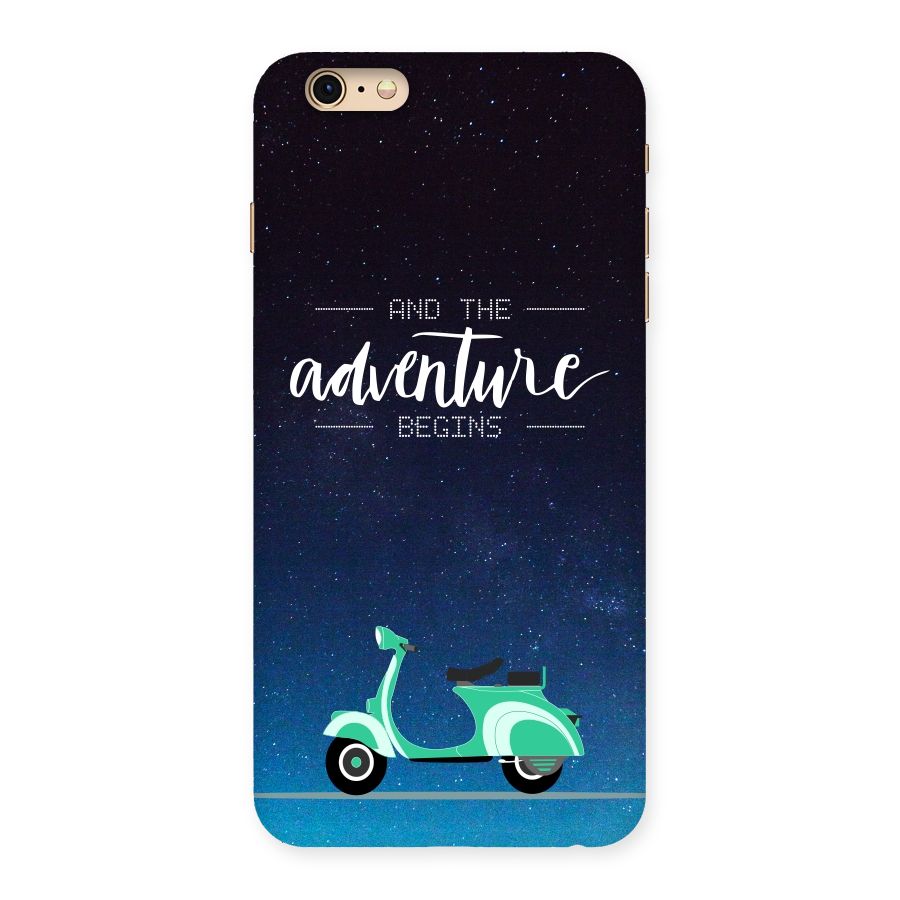 Adventure Scooter Back Case for iPhone 6 Plus 6S Plus