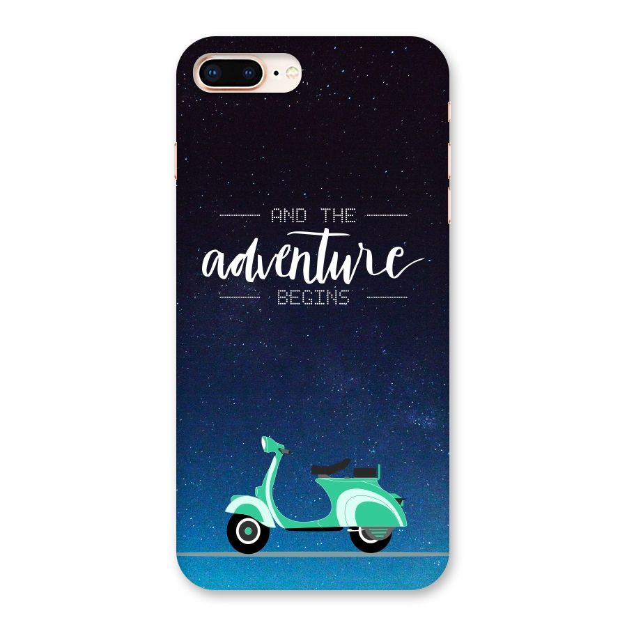 Adventure Scooter Back Case for iPhone 8 Plus