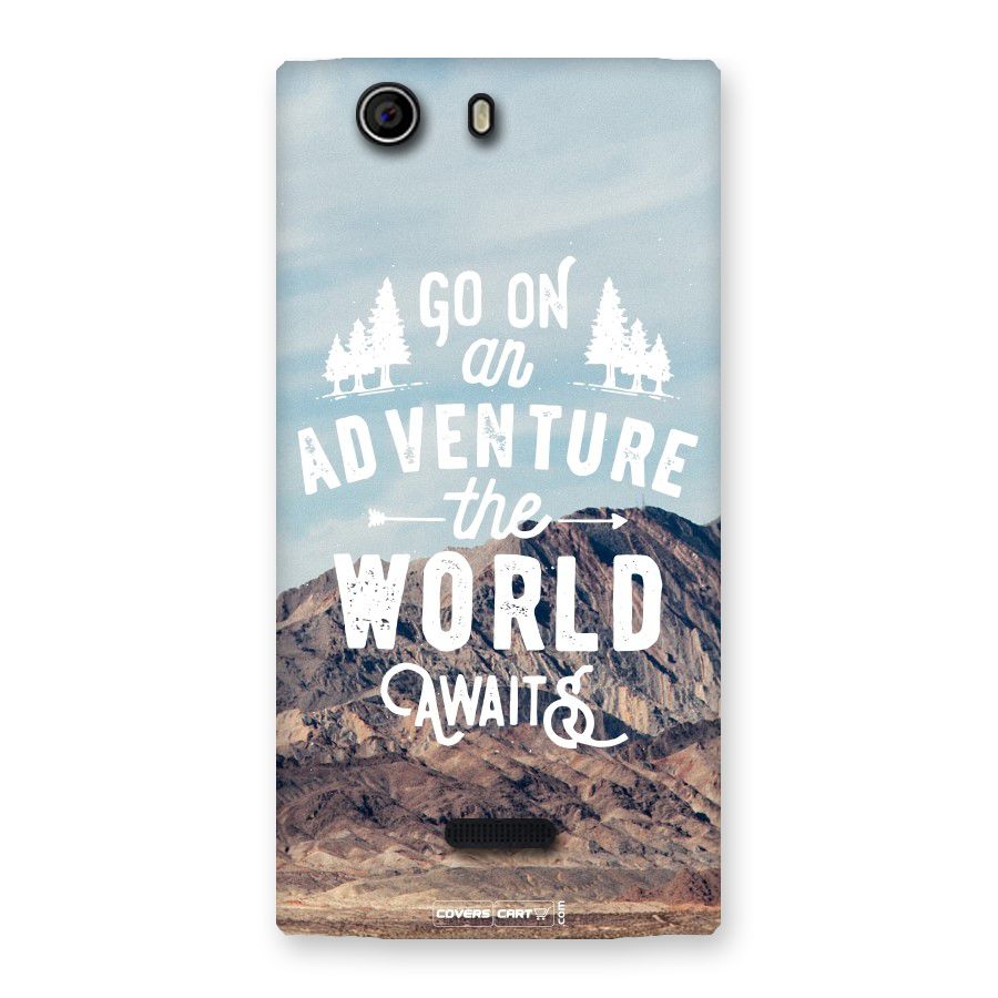 Adventure World Back Case for Canvas Nitro 2 E311