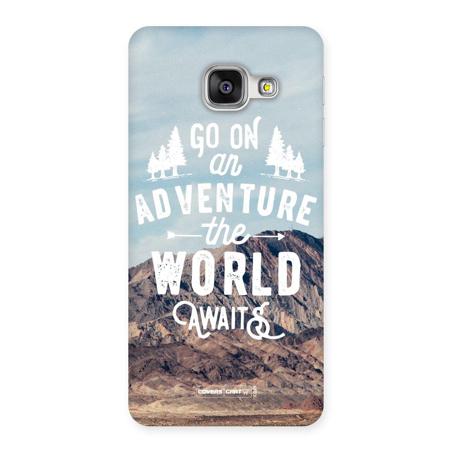 Adventure World Back Case for Galaxy A3 2016