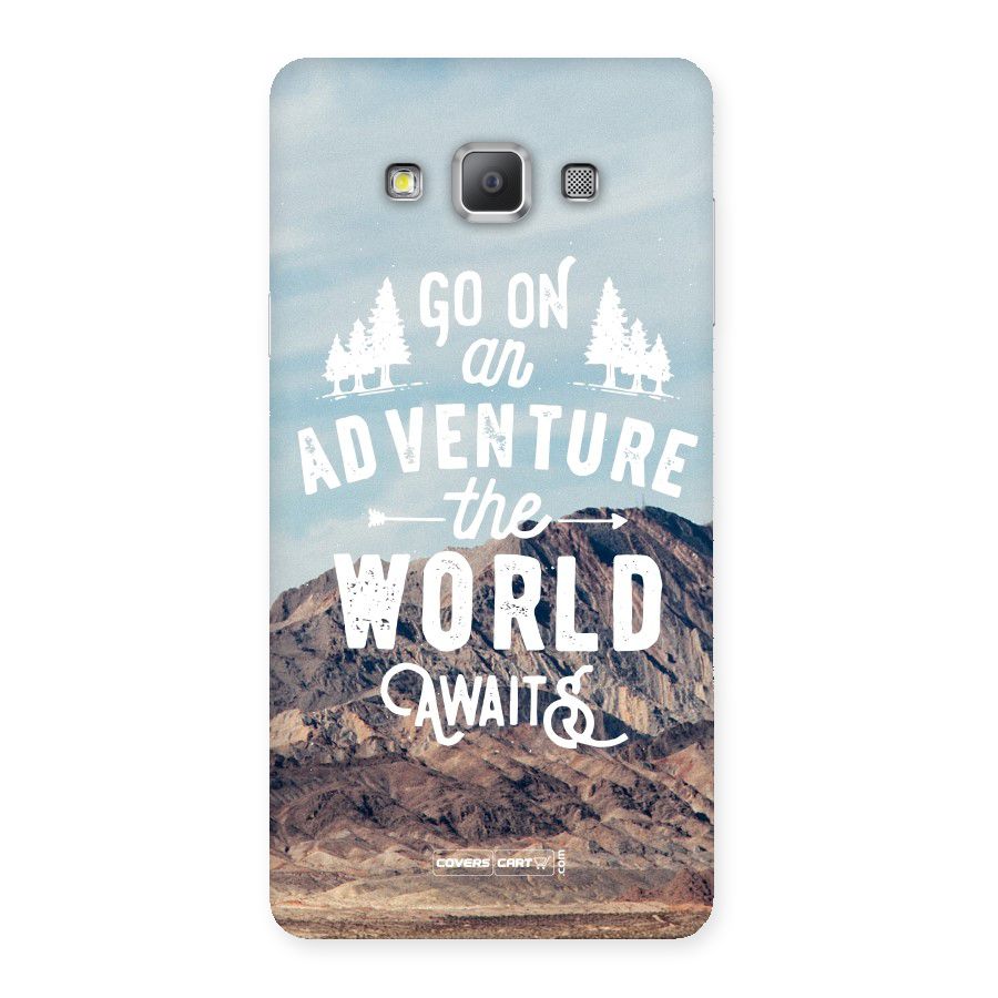 Adventure World Back Case for Galaxy A7