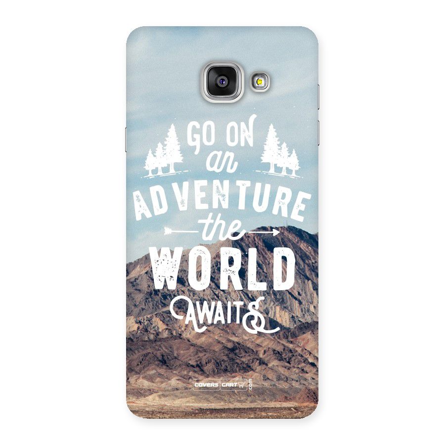 Adventure World Back Case for Galaxy A7 2016