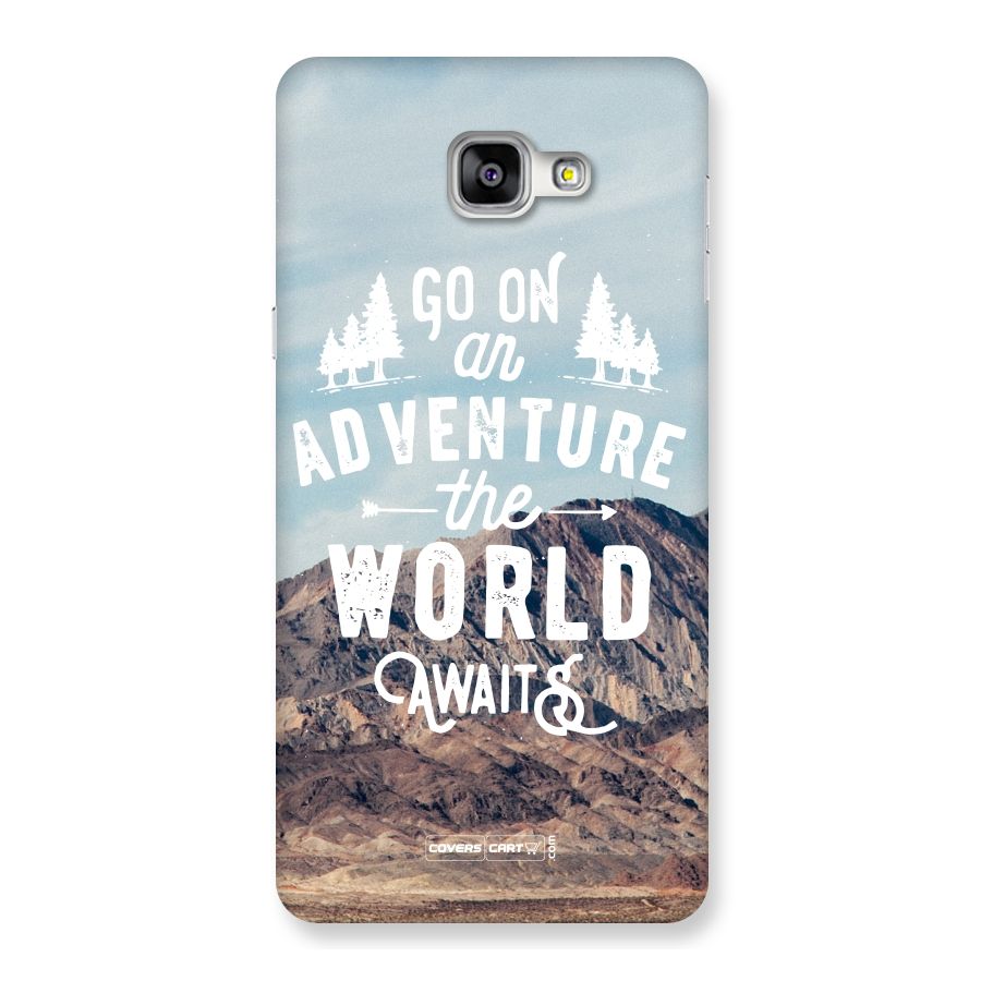 Adventure World Back Case for Galaxy A9
