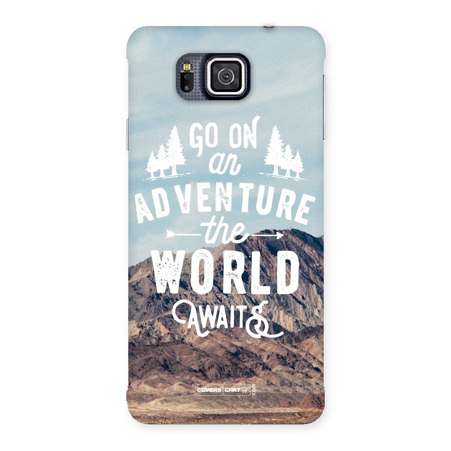 Adventure World Back Case for Galaxy Alpha