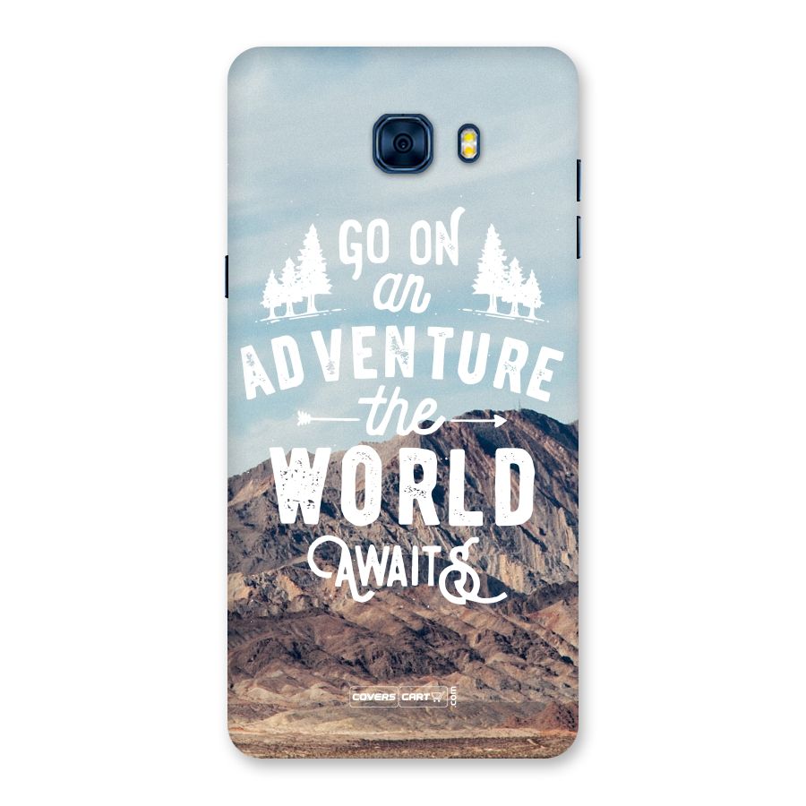 Adventure World Back Case for Galaxy C7 Pro