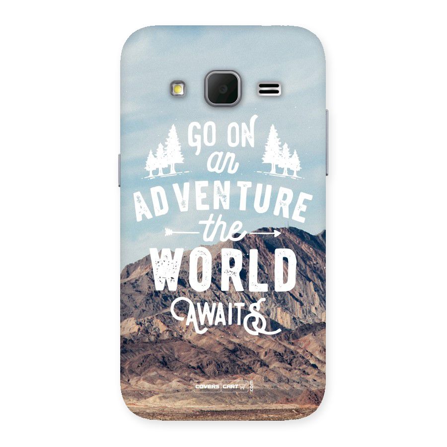 Adventure World Back Case for Galaxy Core Prime