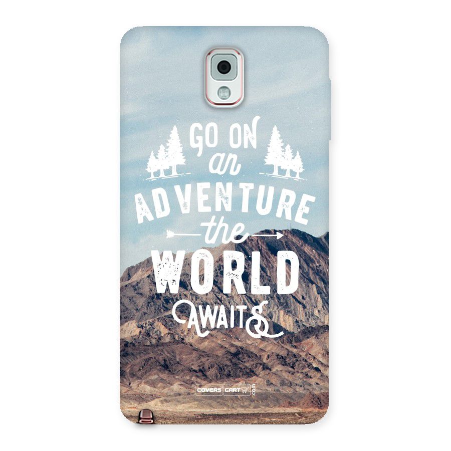 Adventure World Back Case for Galaxy Note 3