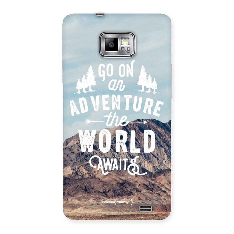 Adventure World Back Case for Galaxy S2
