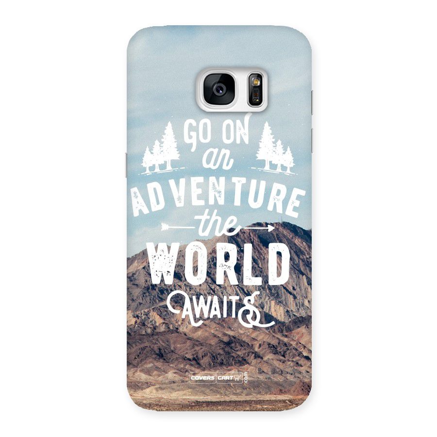 Adventure World Back Case for Galaxy S7 Edge