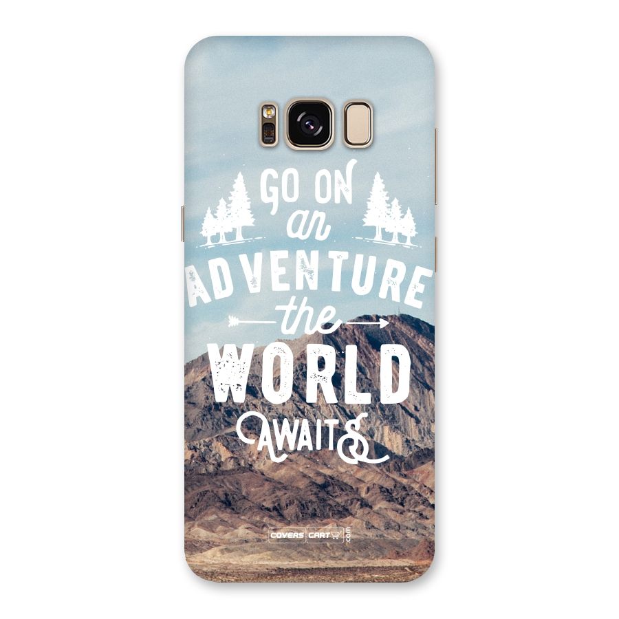 Adventure World Back Case for Galaxy S8
