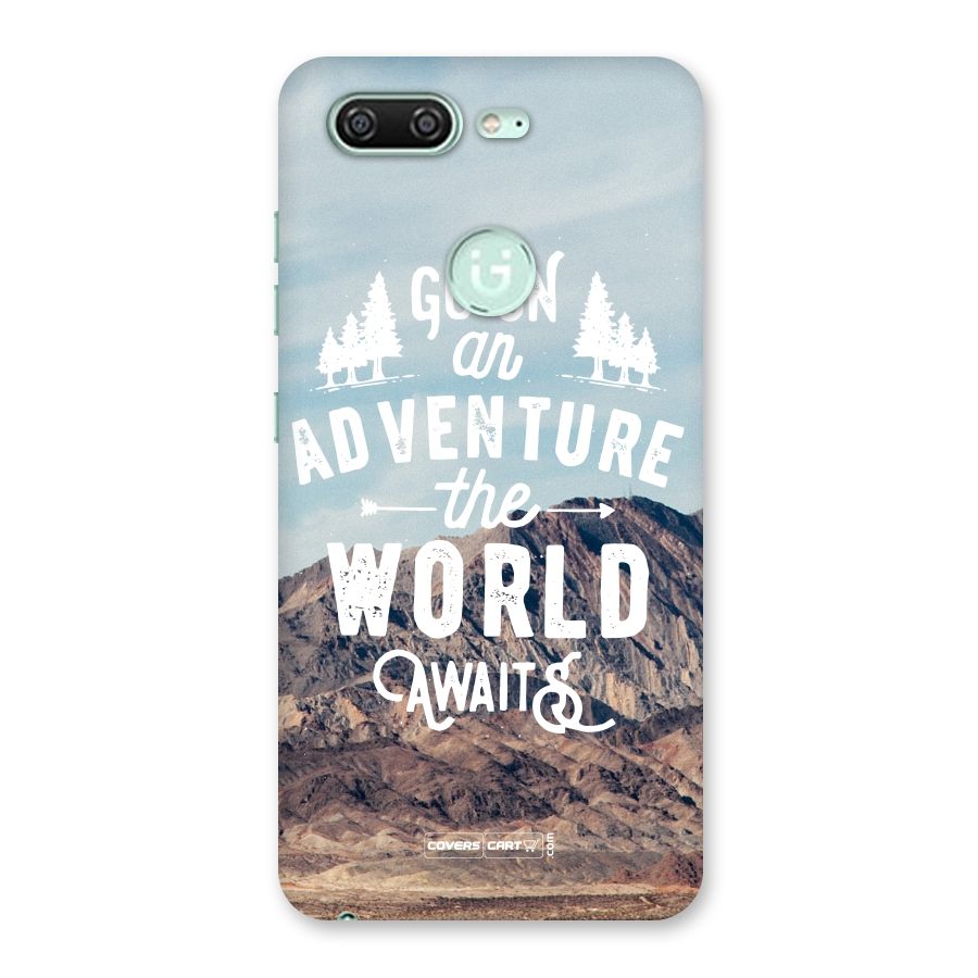 Adventure World Back Case for Gionee S10