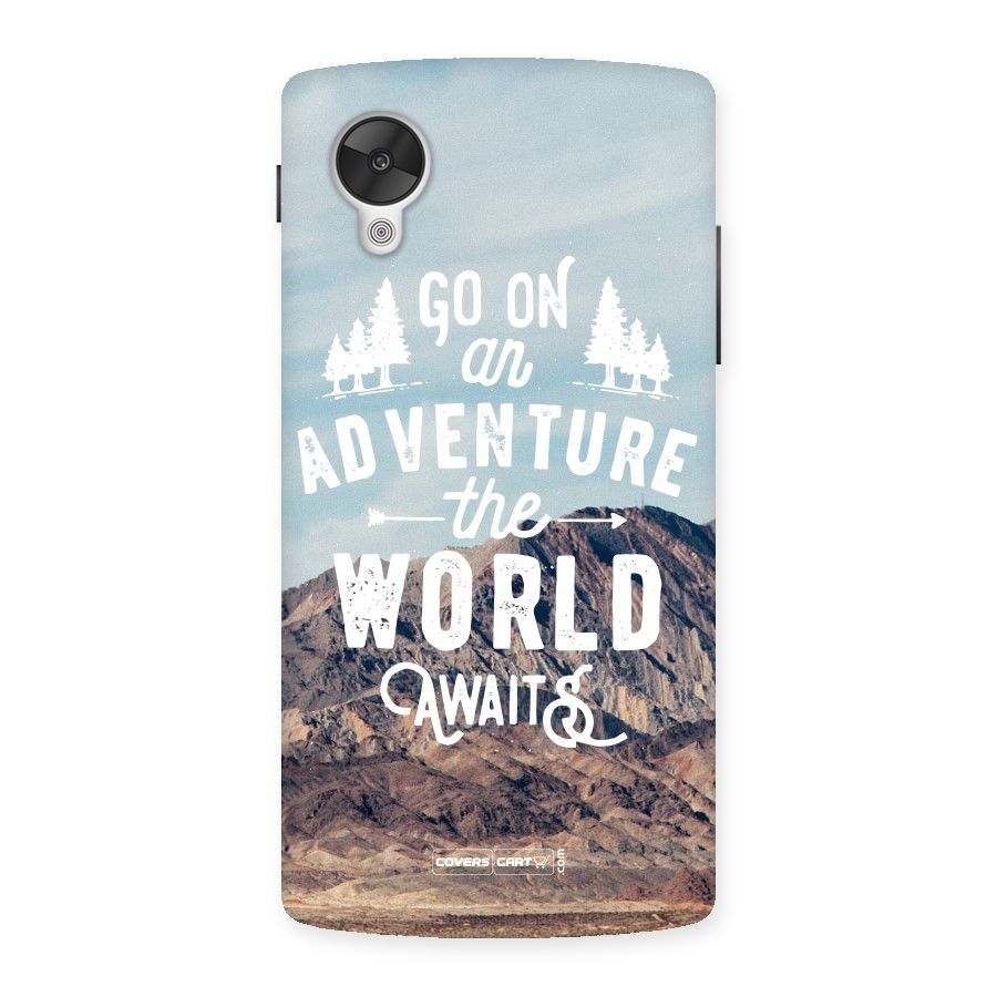 Adventure World Back Case for Google Nexsus 5