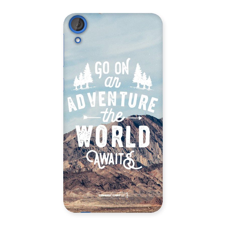 Adventure World Back Case for HTC Desire 820