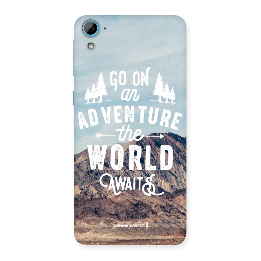 Adventure World Back Case for HTC Desire 826