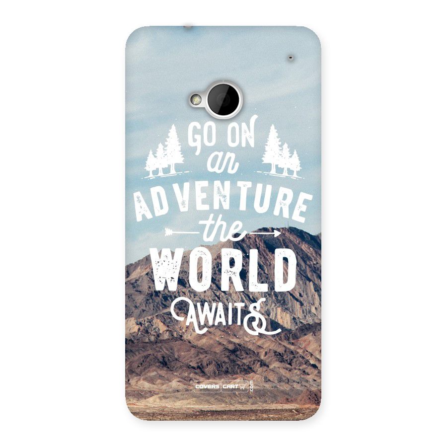 Adventure World Back Case for HTC One M7