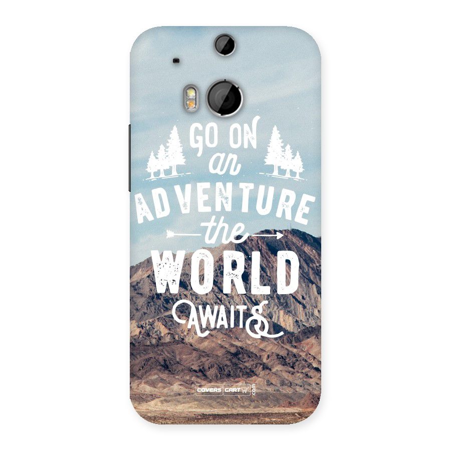 Adventure World Back Case for HTC One M8
