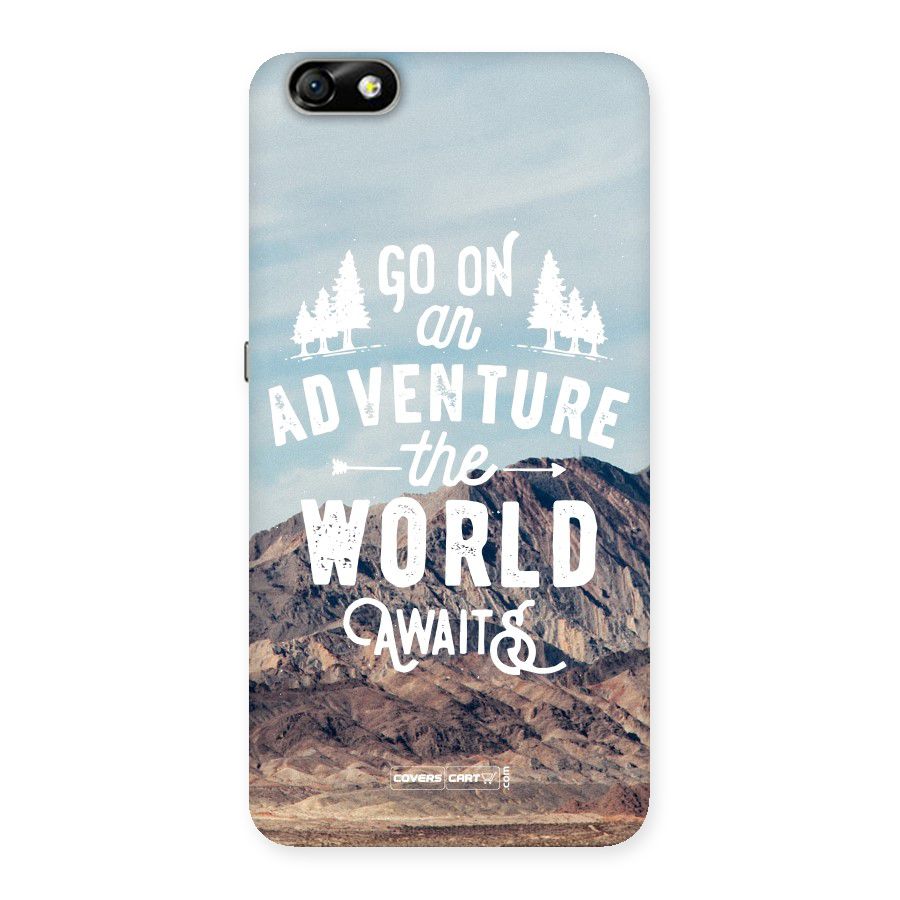 Adventure World Back Case for Honor 4X