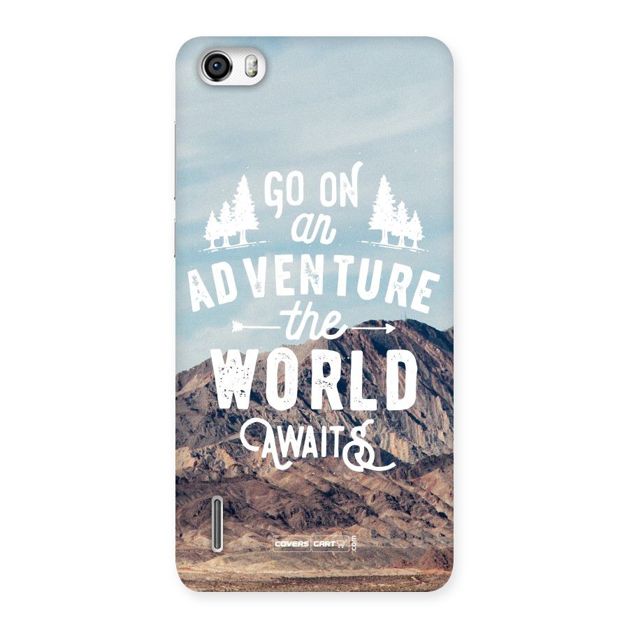 Adventure World Back Case for Honor 6