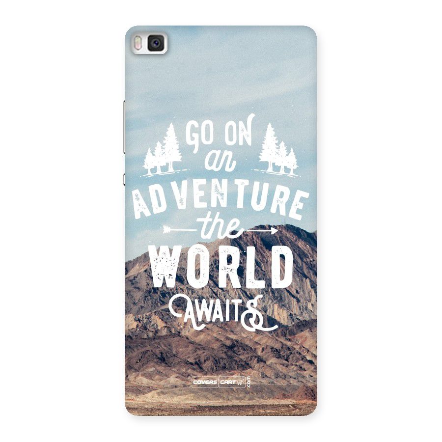 Adventure World Back Case for Huawei P8