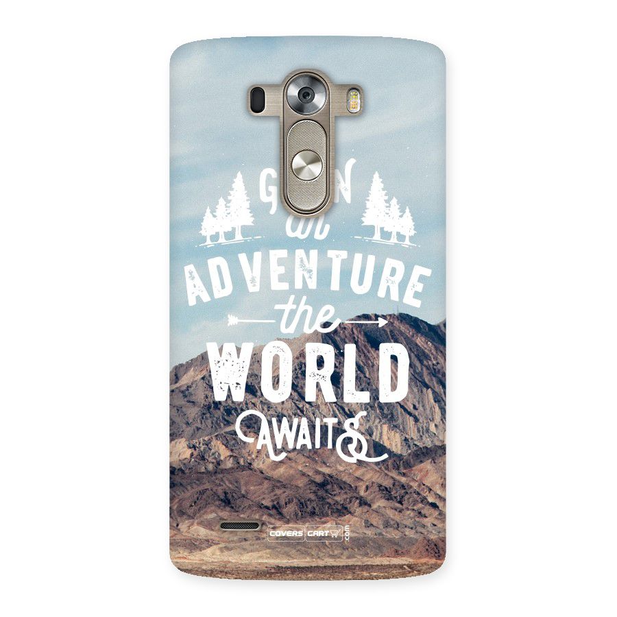 Adventure World Back Case for LG G3