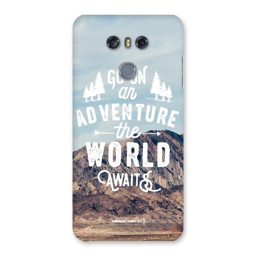 Adventure World Back Case for LG G6