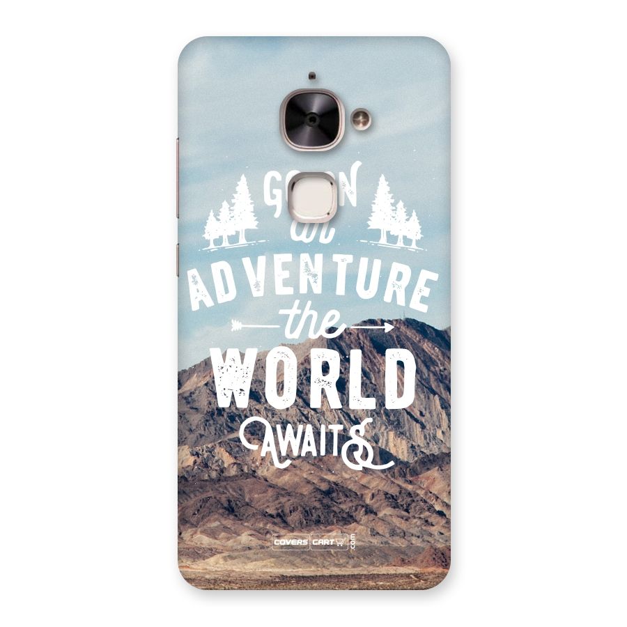 Adventure World Back Case for Le 2